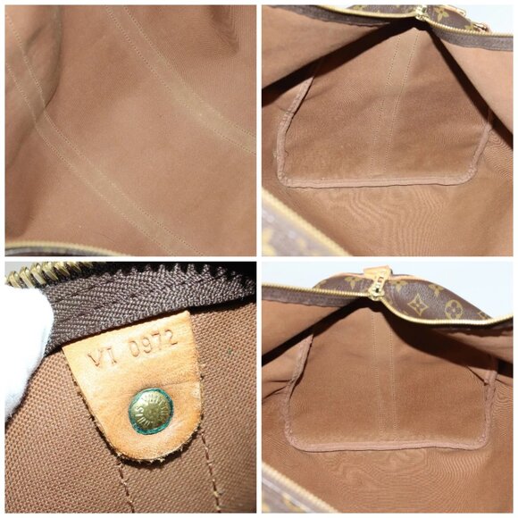 LOUIS VUITTON Monogram Keepall Bandouliere 60 Boston Bag M41412 LV Auth 140306 - Picture 16 of 16